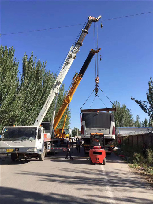 兰州市港口集装箱搬运案例